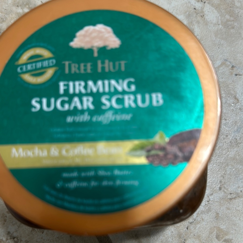 Tree Hut Mocha & Coffee Bean Exfoliating Sugar Scrub - Picture 2 of 2